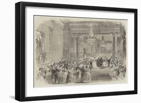 Her Majesty at the Ball of the Turkish Embassy-null-Framed Giclee Print