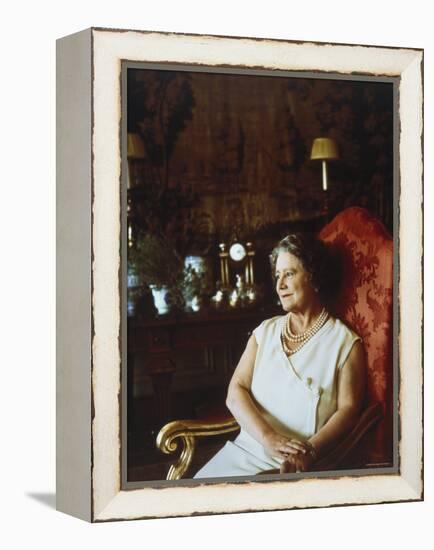 Her Majesty Queen Elizabeth the Queen Mother, England-Cecil Beaton-Framed Premier Image Canvas