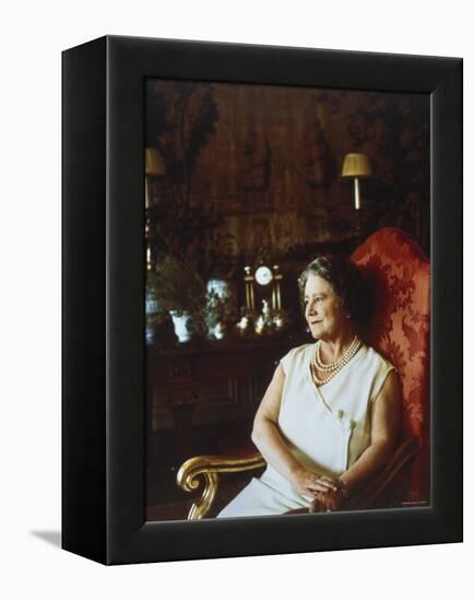 Her Majesty Queen Elizabeth the Queen Mother, England-Cecil Beaton-Framed Premier Image Canvas