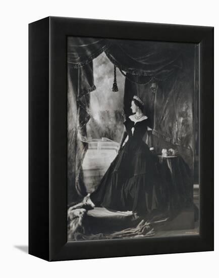 Her Majesty Queen Elizabeth the Queen Mother, England-Cecil Beaton-Framed Premier Image Canvas