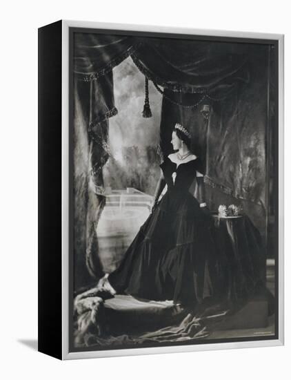 Her Majesty Queen Elizabeth the Queen Mother, England-Cecil Beaton-Framed Premier Image Canvas