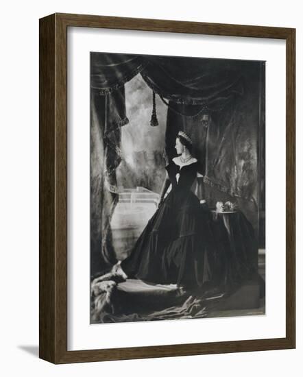 Her Majesty Queen Elizabeth the Queen Mother, England-Cecil Beaton-Framed Photographic Print