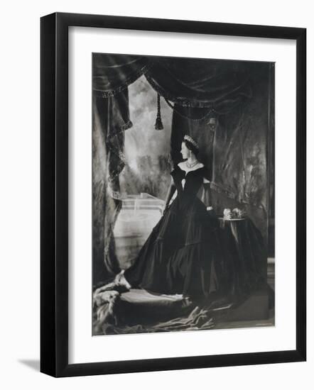 Her Majesty Queen Elizabeth the Queen Mother, England-Cecil Beaton-Framed Photographic Print