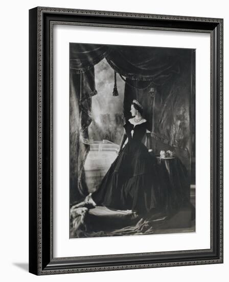 Her Majesty Queen Elizabeth the Queen Mother, England-Cecil Beaton-Framed Photographic Print