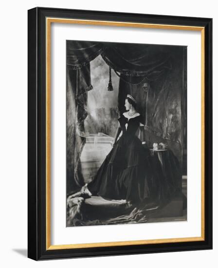 Her Majesty Queen Elizabeth the Queen Mother, England-Cecil Beaton-Framed Photographic Print