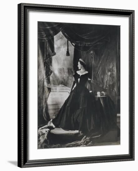 Her Majesty Queen Elizabeth the Queen Mother, England-Cecil Beaton-Framed Photographic Print