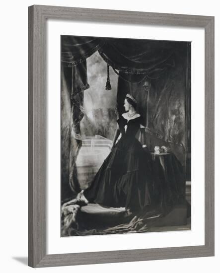 Her Majesty Queen Elizabeth the Queen Mother, England-Cecil Beaton-Framed Photographic Print