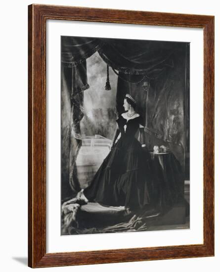 Her Majesty Queen Elizabeth the Queen Mother, England-Cecil Beaton-Framed Photographic Print