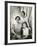 Her Majesty Queen Elizabeth the Queen Mother, Princess Elizabeth and Princess Margaret-Cecil Beaton-Framed Photographic Print