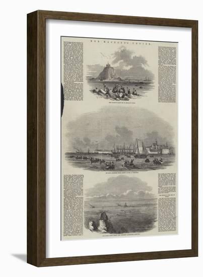 Her Majesty's Cruise--Framed Giclee Print