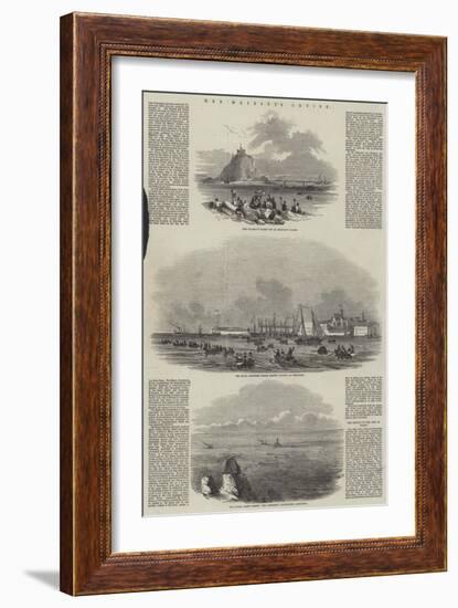 Her Majesty's Cruise-null-Framed Giclee Print