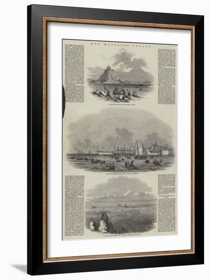 Her Majesty's Cruise--Framed Giclee Print