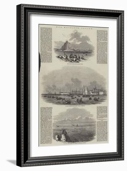 Her Majesty's Cruise--Framed Giclee Print