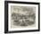 Her Majesty's Departure from Antwerp-null-Framed Giclee Print