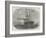 Her Majesty's Departure, the Royal Yacht Leaving Boulogne Harbour-null-Framed Giclee Print