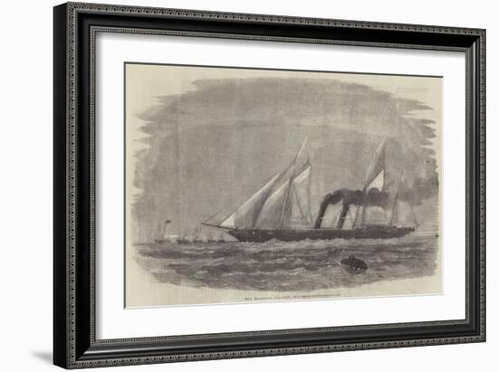 Her Majesty's Gun-Boat, Flying-Fish-George Henry Andrews-Framed Giclee Print