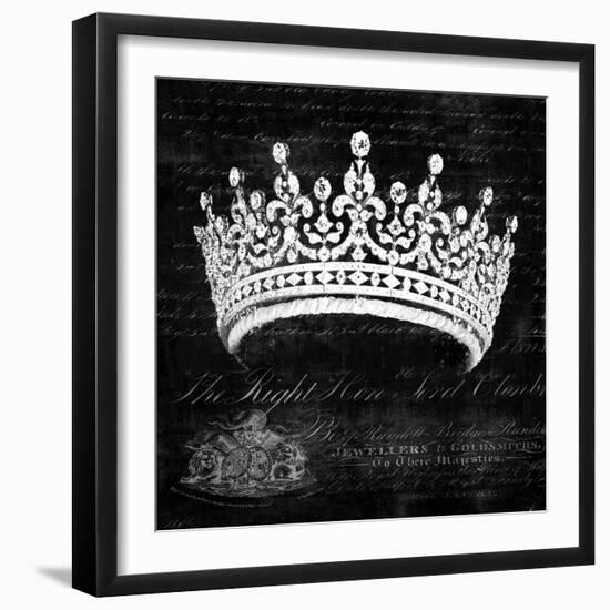 Her Majesty's Jewels I-Deborah Devellier-Framed Art Print