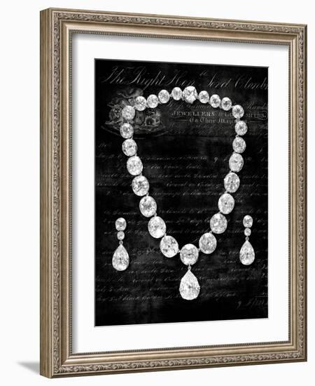 Her Majesty's Jewels II-Deborah Devellier-Framed Art Print