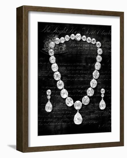 Her Majesty's Jewels II-Deborah Devellier-Framed Art Print