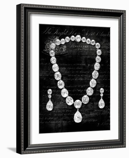 Her Majesty's Jewels II-Deborah Devellier-Framed Art Print