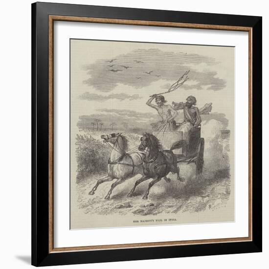 Her Majesty's Mail in India-null-Framed Giclee Print