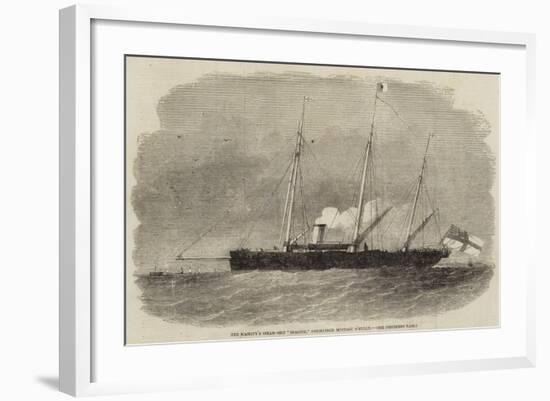 Her Majesty's Steam-Ship Seagull, Commander Montagu O'Reilly-null-Framed Giclee Print