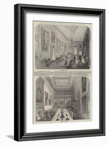 Her Majesty's Visit to Arundel Castle-null-Framed Giclee Print