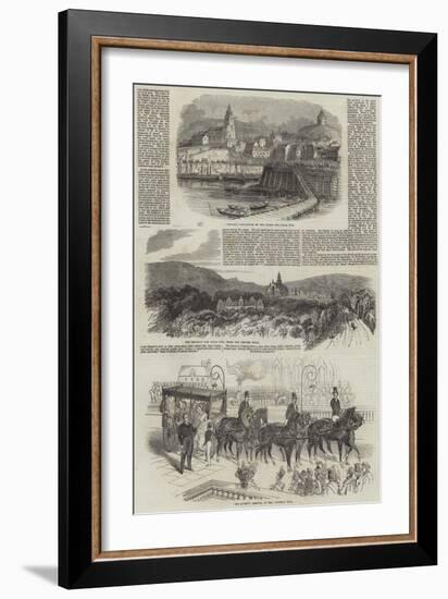 Her Majesty's Visit to France-null-Framed Giclee Print