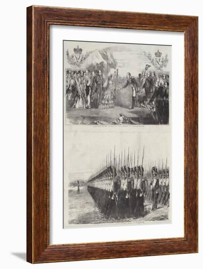 Her Majesty's Visit to France-null-Framed Giclee Print