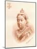 Her Majesty the Queen, Empress of India, 1884-Rudolf Blind-Mounted Giclee Print