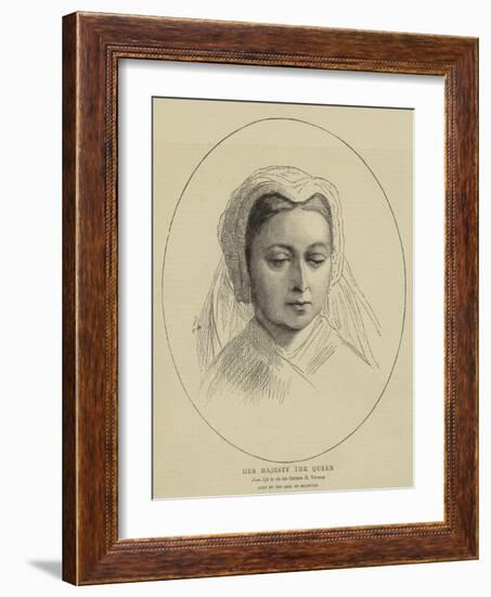 Her Majesty the Queen-George Housman Thomas-Framed Giclee Print