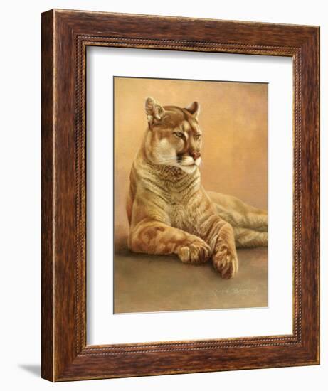 Her Majesty-Kalon Baughan-Framed Art Print