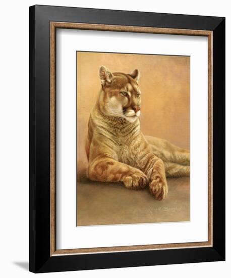 Her Majesty-Kalon Baughan-Framed Art Print