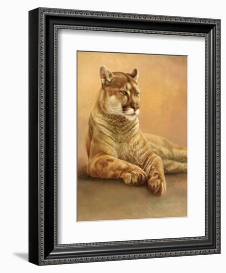 Her Majesty-Kalon Baughan-Framed Art Print