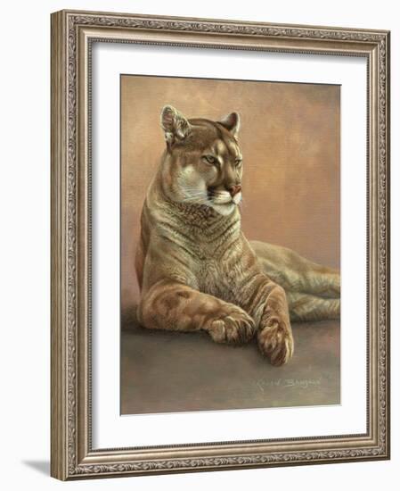 Her Majesty-Kalon Baughan-Framed Art Print