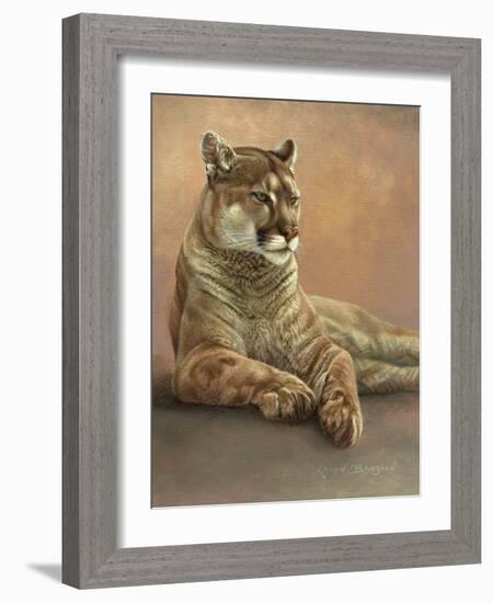 Her Majesty-Kalon Baughan-Framed Art Print