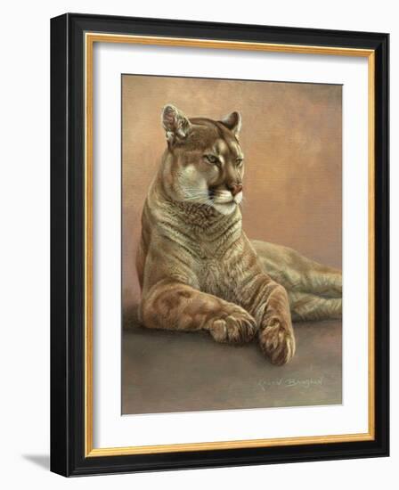 Her Majesty-Kalon Baughan-Framed Art Print