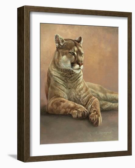 Her Majesty-Kalon Baughan-Framed Art Print