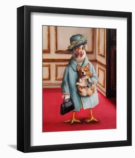 Her Majesty-Lucia Heffernan-Framed Art Print