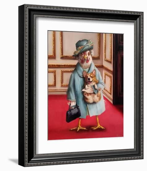 Her Majesty-Lucia Heffernan-Framed Art Print