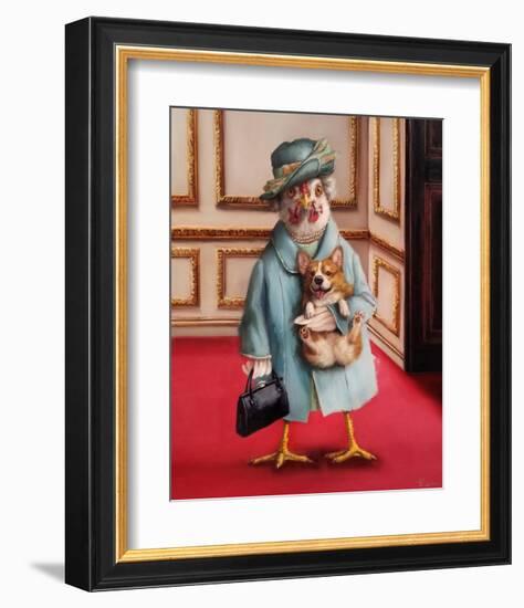 Her Majesty-Lucia Heffernan-Framed Art Print