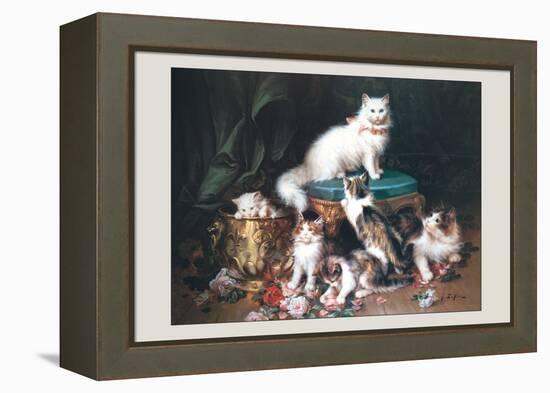 Her Majesty-Jules Leroy-Framed Stretched Canvas