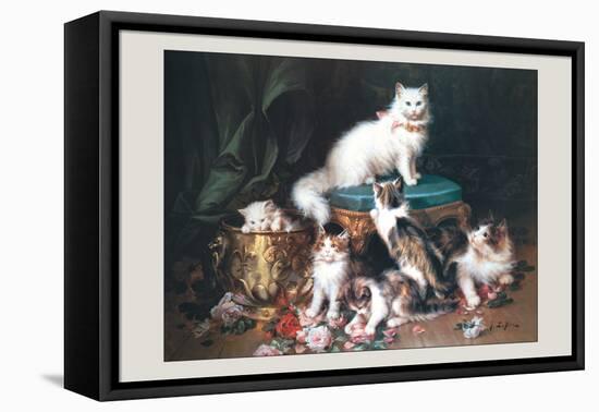 Her Majesty-Jules Leroy-Framed Stretched Canvas