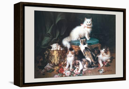 Her Majesty-Jules Leroy-Framed Stretched Canvas