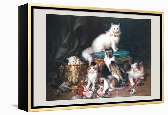 Her Majesty-Jules Leroy-Framed Stretched Canvas