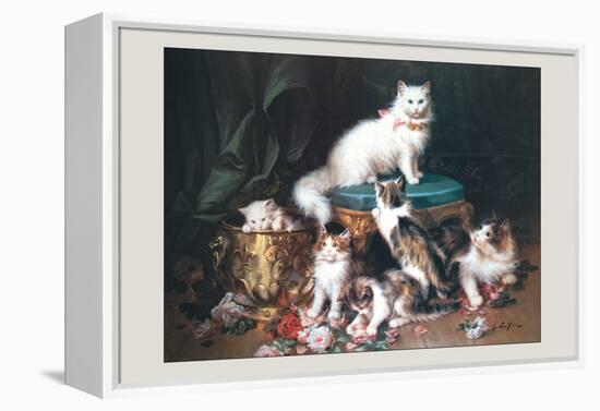 Her Majesty-Jules Leroy-Framed Stretched Canvas