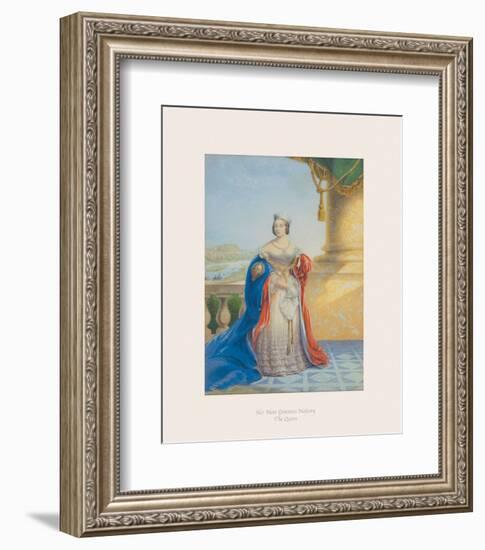 Her Most Gracious Majesty the Queen-The Victorian Collection-Framed Premium Giclee Print