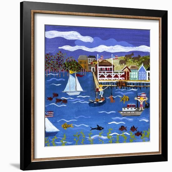 Her Place of Business-Kristin Nelson-Framed Giclee Print