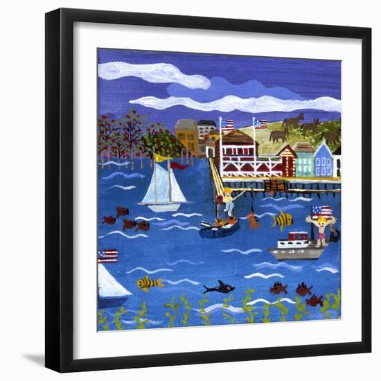 Her Place of Business-Kristin Nelson-Framed Giclee Print