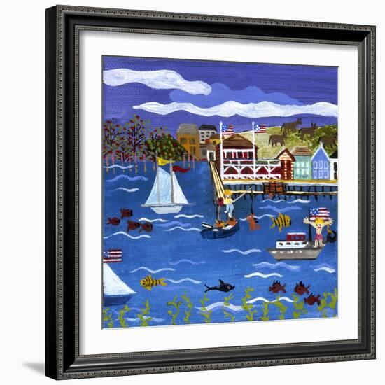 Her Place of Business-Kristin Nelson-Framed Giclee Print